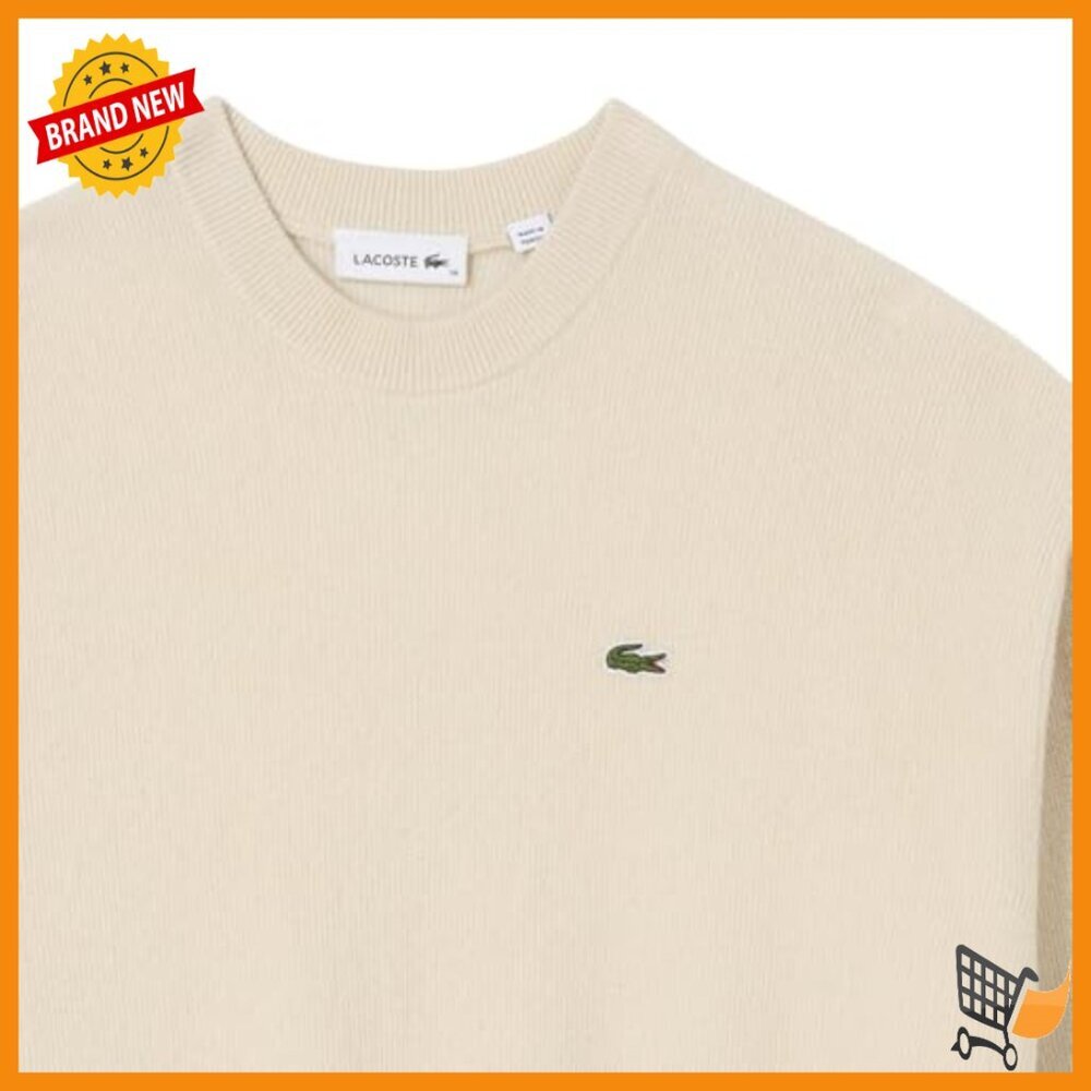 Premium Cashmere Pullover Sweater, Crewneck, Long Sleeve, Regular Fit - Picture 5 of 5